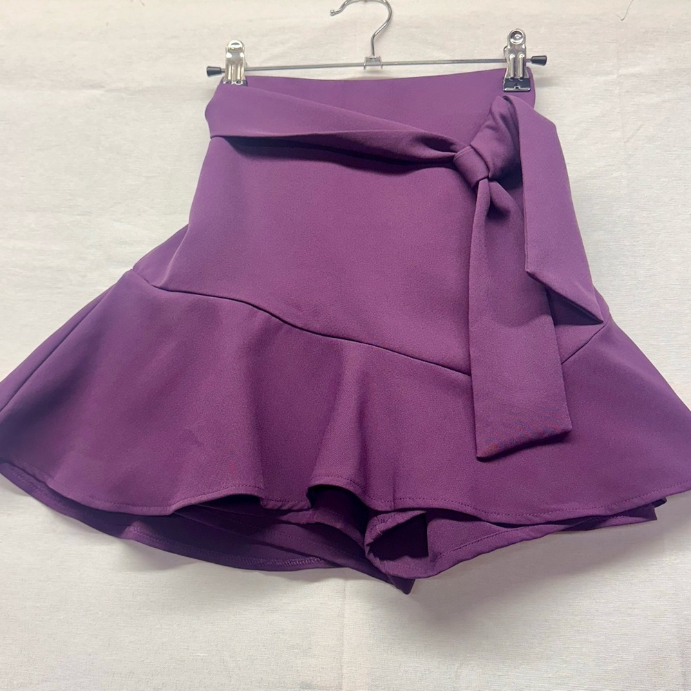 Zara Purple Women's Skorts